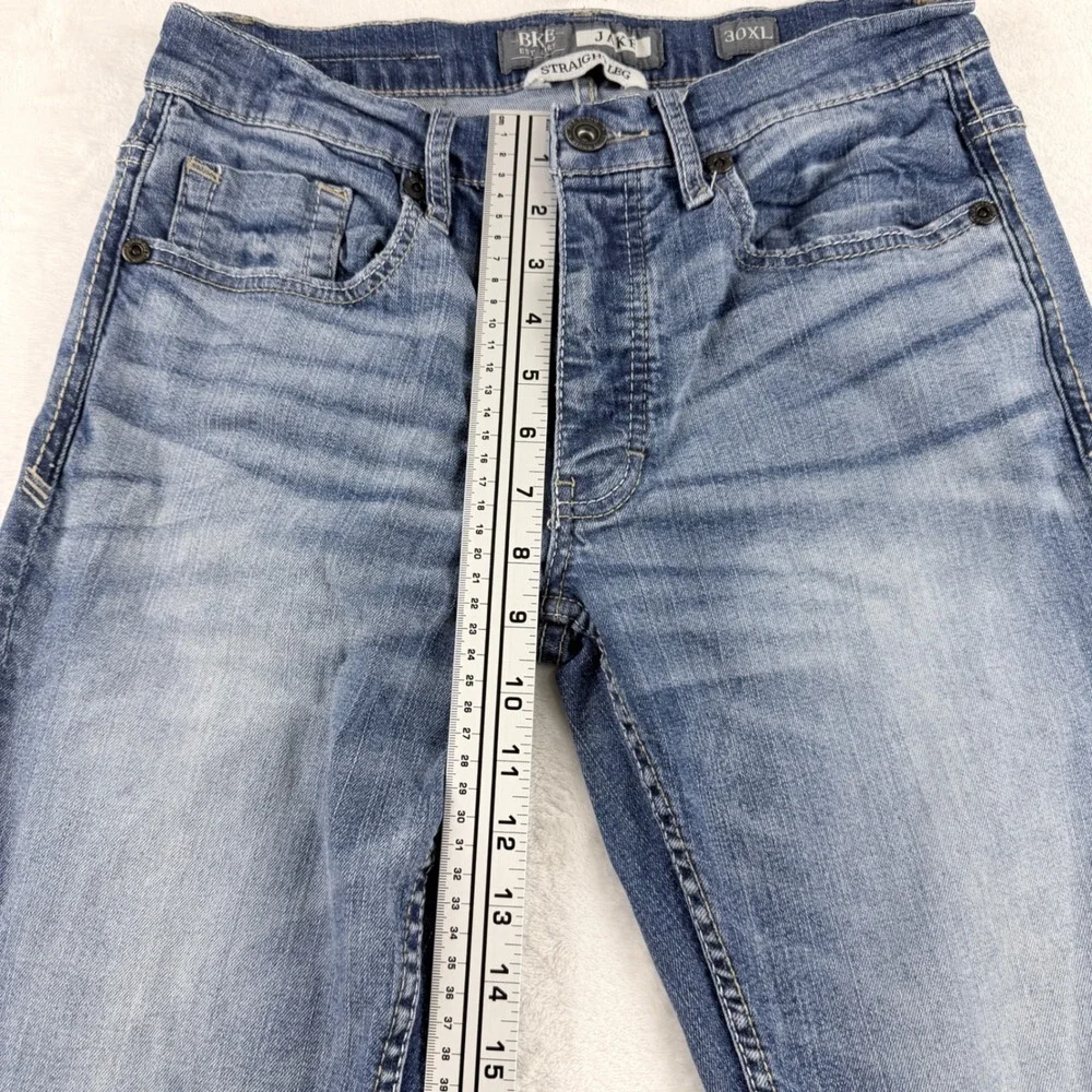BKE Jeans Jake Straight Leg Medium Wash 30XL - Picture 7 of 10